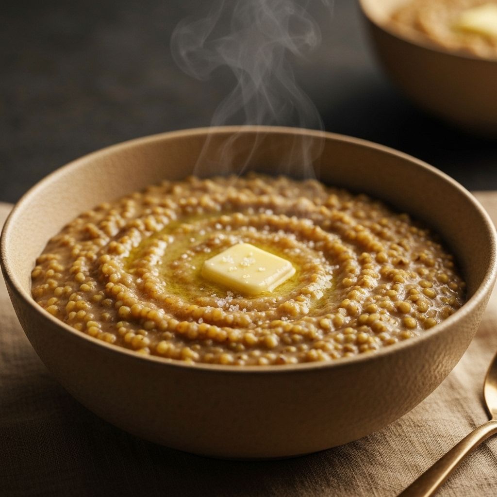 Bogobe (Sorghum Porridge)