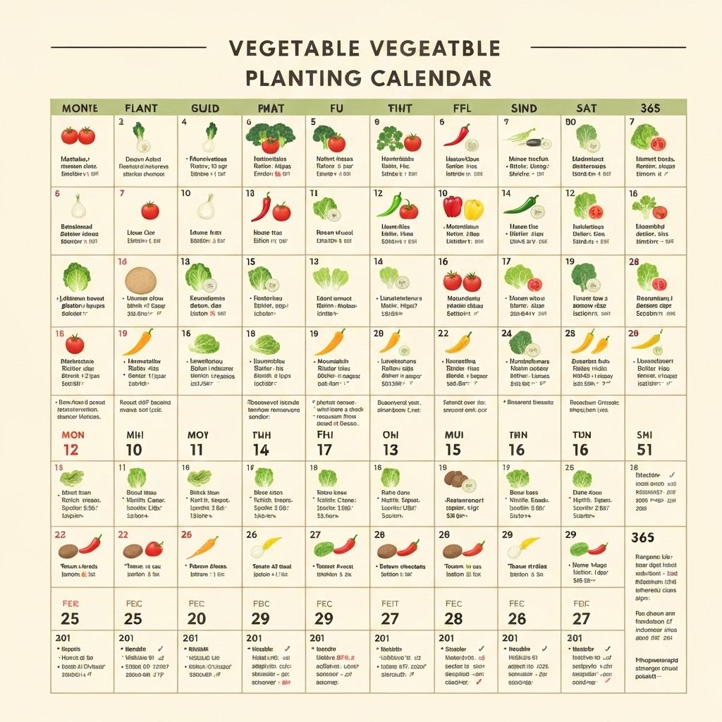 Monthly Planting Guide for Botswana